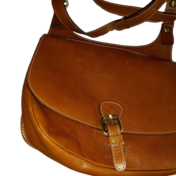 PATRICIA NASH London Smooth Leather Saddle Bag - Picture 4 of 13
